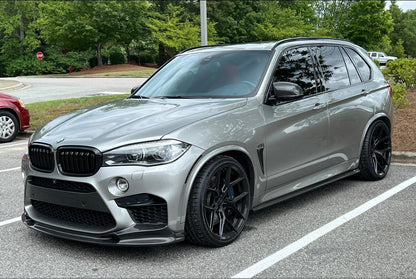 BMW F15 X5 F16 X6 F85 X5M F86 X6M Carbon Fiber Side Skirts - JL Motoring