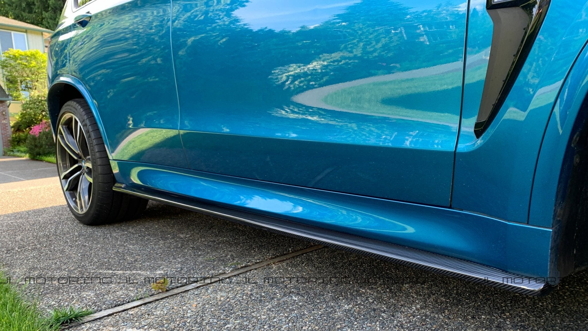 BMW F15 X5 F16 X6 F85 X5M F86 X6M Carbon Fiber Side Skirts - JL Motoring