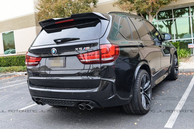 BMW F15 X5 F85 X5M Carbon Fiber Roof Spoiler - JL Motoring