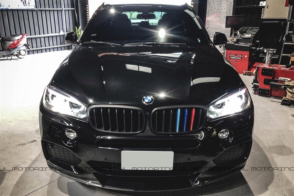 BMW F15 X5 M Sport Performance Carbon Fiber Front Lip - JL Motoring
