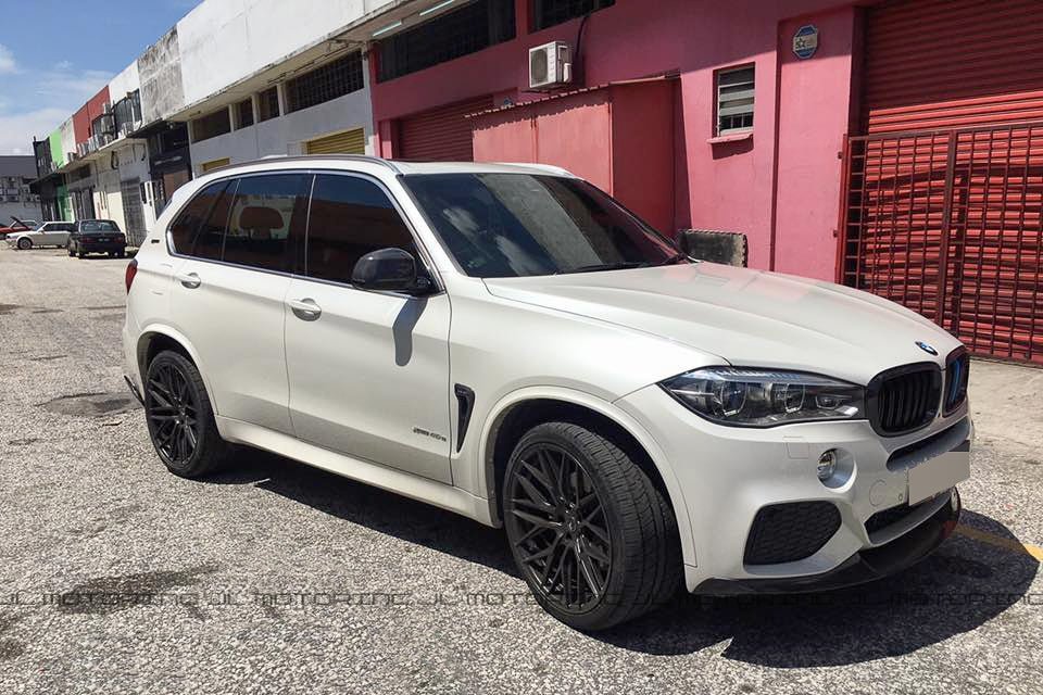 BMW F15 X5 M Sport Performance Carbon Fiber Front Lip - JL Motoring