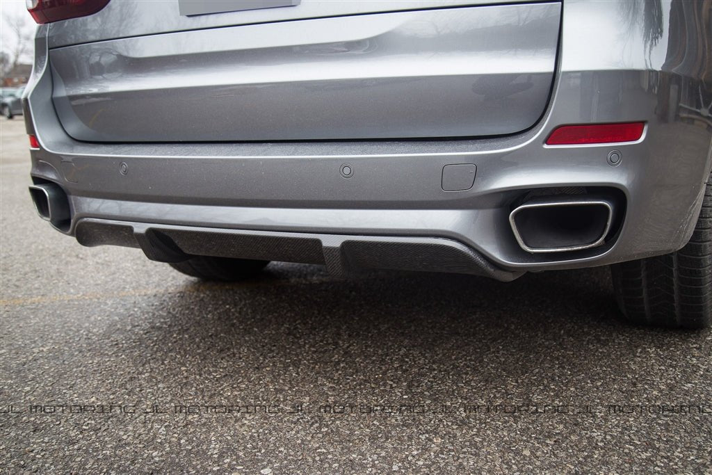 BMW F15 X5 M Sport Performance Carbon Fiber Rear Diffuser - JL Motoring