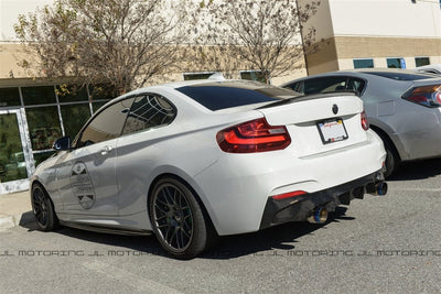 BMW F22 2 Series 228 M235 M2 Performance Carbon Fiber Trunk Spoiler - JL Motoring