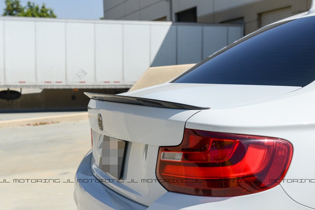 BMW F22 2 Series 228 M235 M2 Performance Carbon Fiber Trunk Spoiler - JL Motoring