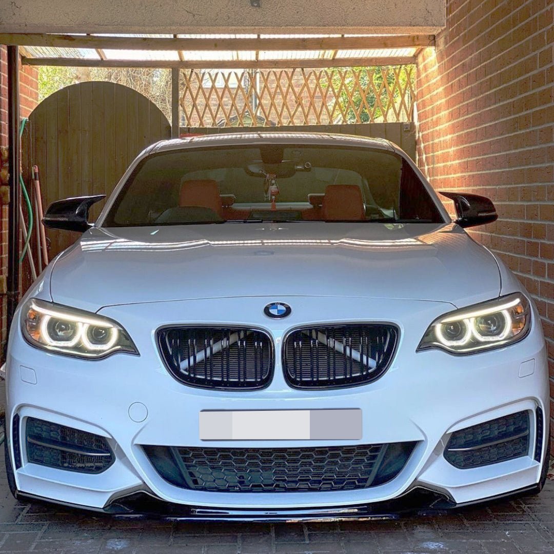 BMW F22 2 Series M Sport Carbon Fiber Front Lip - JL Motoring