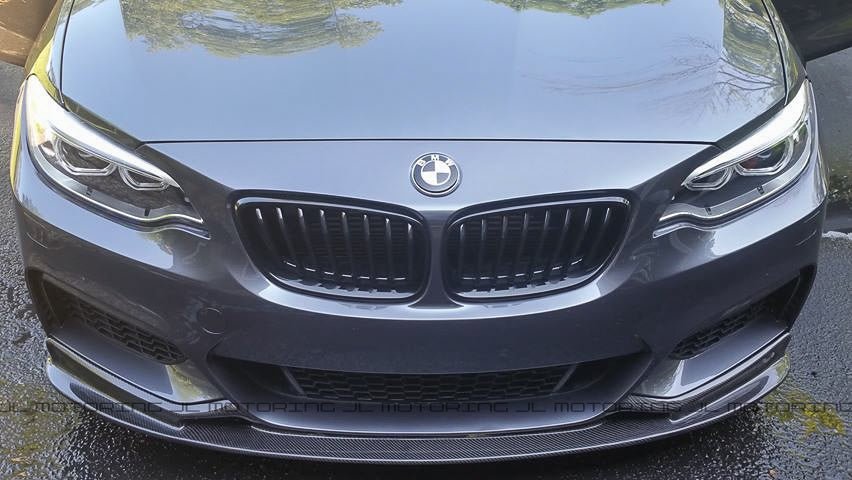 BMW F22 2 Series M Sport Carbon Fiber Front Lip - JL Motoring