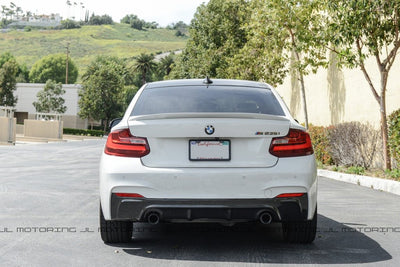 BMW F22 2 Series M Sport M235 Carbon Fiber Rear Diffuser - JL Motoring