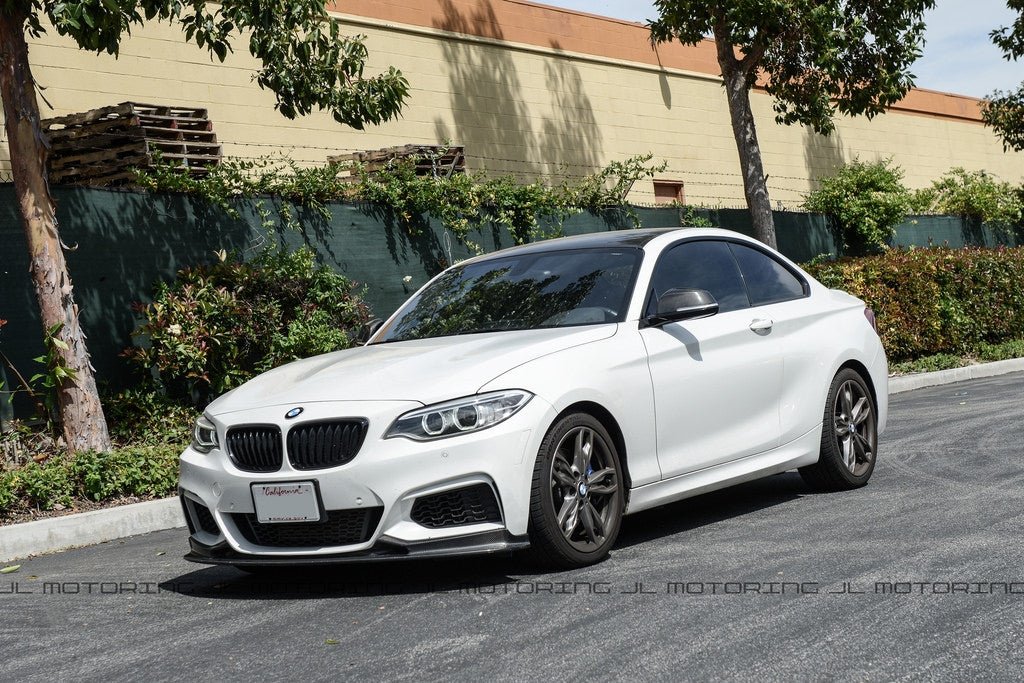 BMW F22 228 M235 Carbon Fiber Mirror Covers - JL Motoring