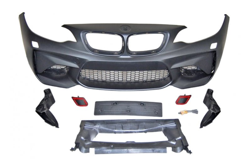BMW F22 F23 2 Series M2 Style Front Bumper - JL Motoring