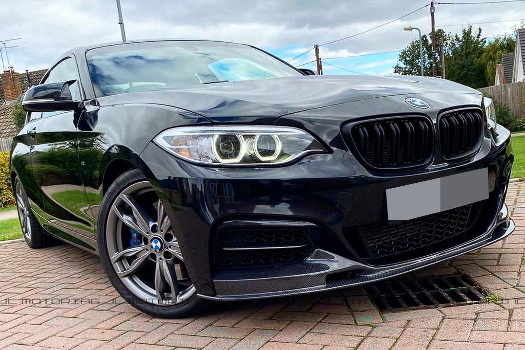 BMW F22 F23 M Sport Carbon Fiber Front Lip - JL Motoring