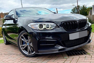 BMW F22 F23 M Sport Carbon Fiber Front Lip - JL Motoring