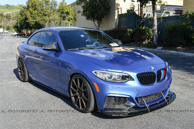 BMW F22 M Sport Performance Carbon Fiber Front Lip - JL Motoring