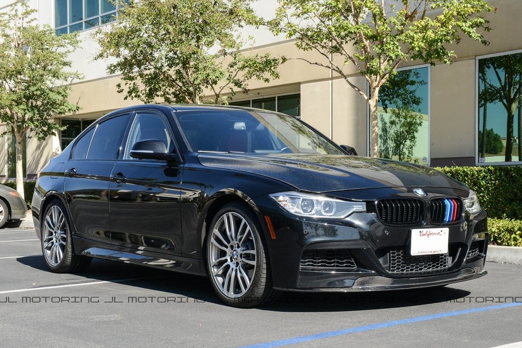 BMW F30 3 Series M Sport Carbon Fiber Front Lip – JL Motoring