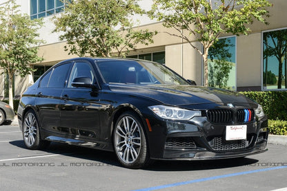 BMW F30 3 Series M Sport Carbon Fiber Front Lip - JL Motoring
