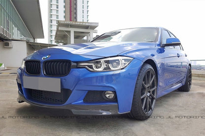 BMW F30 3 Series M Sport Carbon Fiber Front Lip - JL Motoring