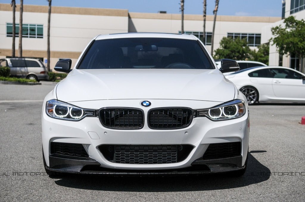 BMW F30 3 Series M Sport Carbon Fiber Front Lip - JL Motoring