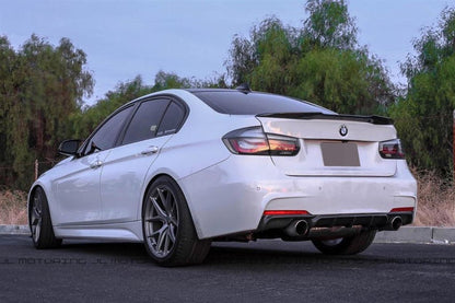 BMW F30 3 Series M Sport Performance Carbon Fiber Rear Diffuser - JL Motoring