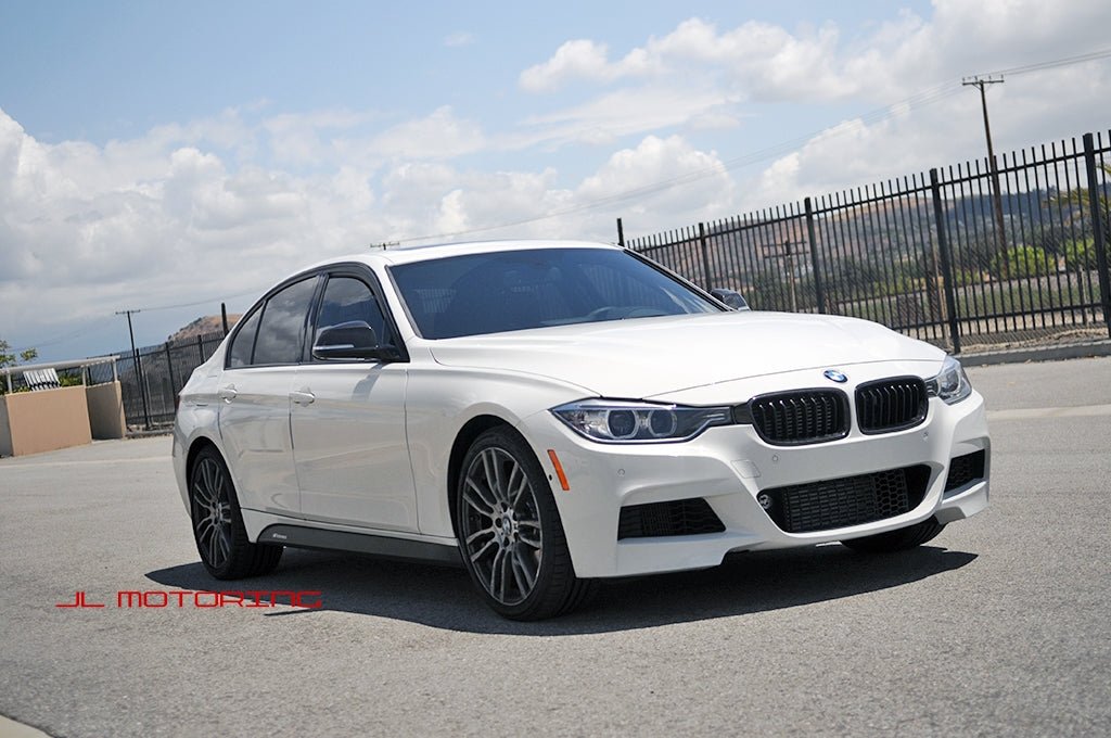 BMW F30 F31 3 Series Carbon Fiber Front Grilles - JL Motoring