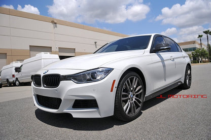 BMW F30 F31 3 Series Carbon Fiber Front Grilles - JL Motoring