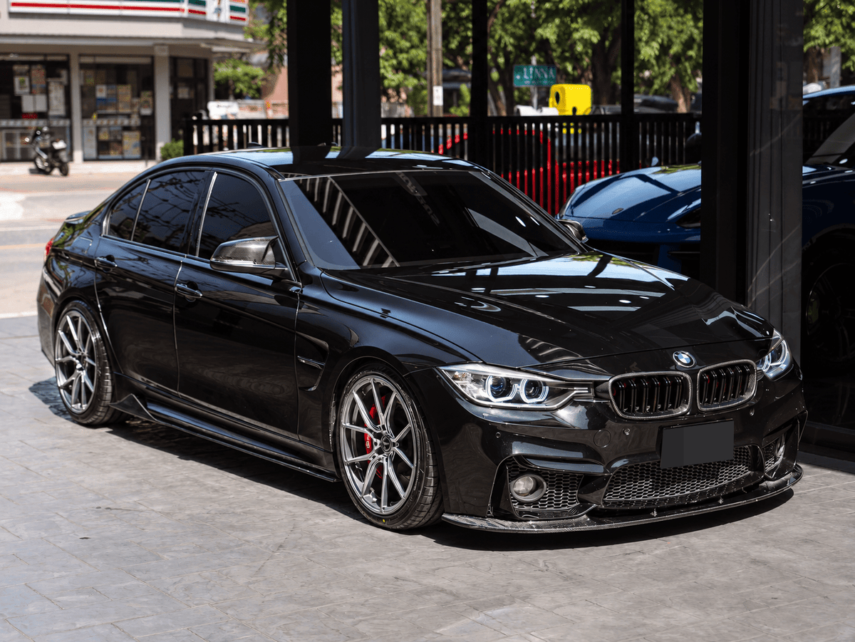 BMW F30 F31 3 Series Carbon Fiber Front Grilles - JL Motoring