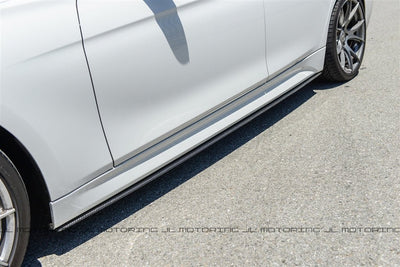 BMW F30 F31 Performance Carbon Fiber Side Skirts - JL Motoring
