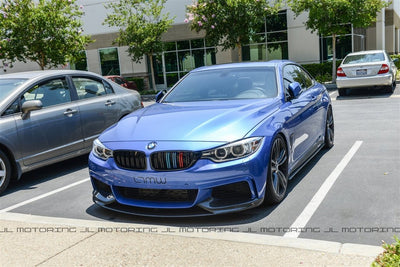BMW F32 4 Series M Sport Carbon Fiber Front Lip - JL Motoring