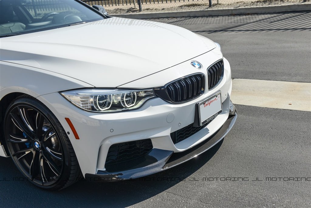 BMW F32 4 Series M Sport Carbon Fiber Front Lip - JL Motoring