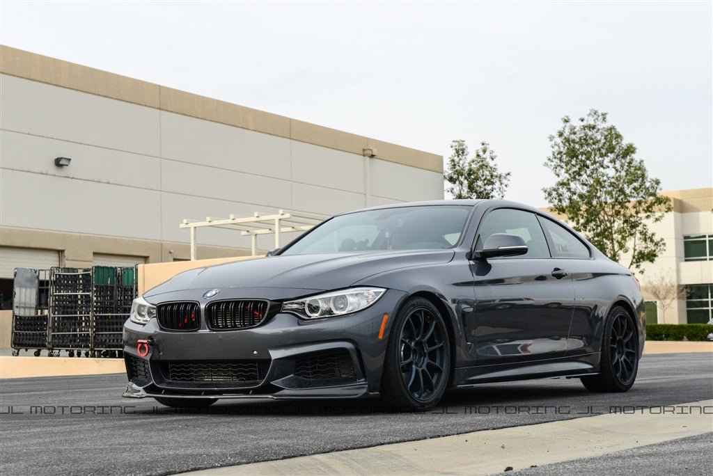 BMW F32 4 Series M Sport DTM Carbon Fiber Front Lip - JL Motoring