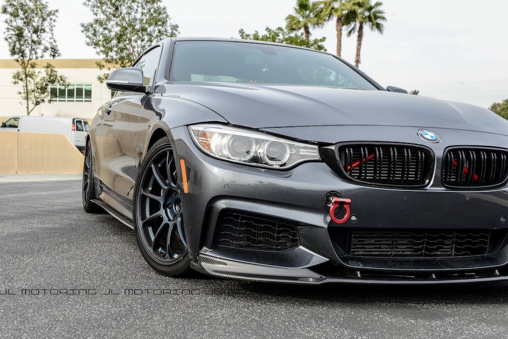 BMW F32 4 Series M Sport DTM Carbon Fiber Front Lip - JL Motoring