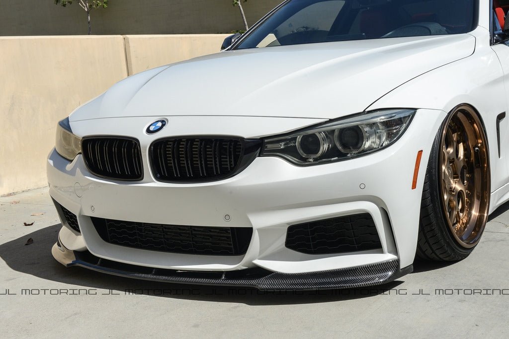 BMW F32 4 Series M Sport DTM Carbon Fiber Front Lip - JL Motoring
