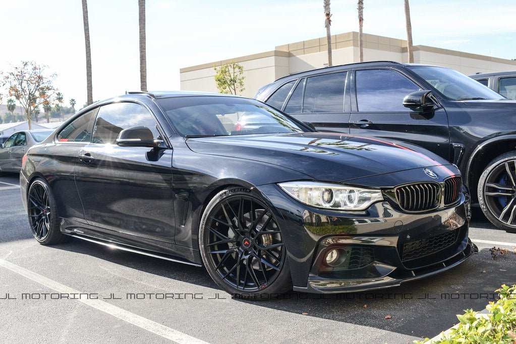 BMW F32 4 Series M Sport DTM Carbon Fiber Front Lip - JL Motoring