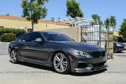BMW F32 4 Series M Sport DTM Carbon Fiber Front Lip - JL Motoring