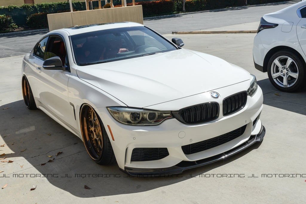 BMW F32 4 Series M Sport DTM Carbon Fiber Front Lip - JL Motoring