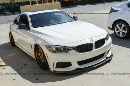 BMW F32 4 Series M Sport DTM Carbon Fiber Front Lip - JL Motoring