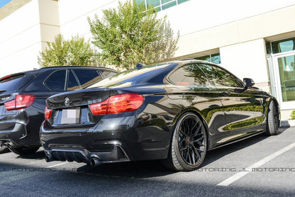 BMW F32 4 Series M Sport Performance Carbon Fiber Rear Diffuser - JL Motoring