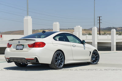 BMW F32 4 Series M Style Carbon Fiber Trunk Spoiler - JL Motoring