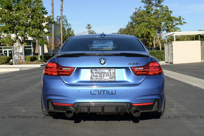 BMW F32 4 Series M Style Carbon Fiber Trunk Spoiler - JL Motoring