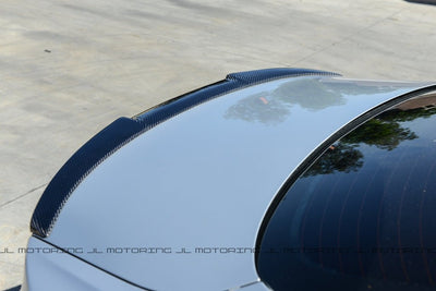 BMW F32 4 Series M Style Carbon Fiber Trunk Spoiler - JL Motoring