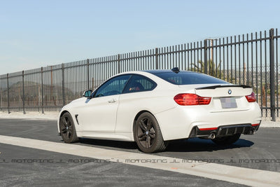 BMW F32 4 Series M Style Carbon Fiber Trunk Spoiler - JL Motoring