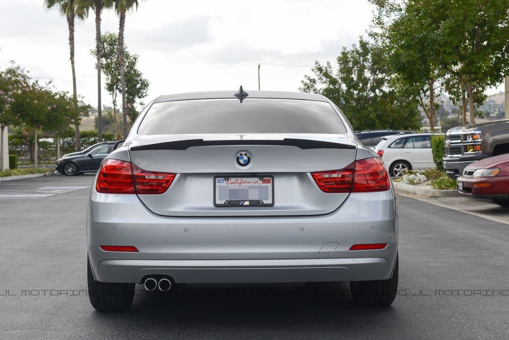 BMW F32 4 Series M Style Carbon Fiber Trunk Spoiler - JL Motoring