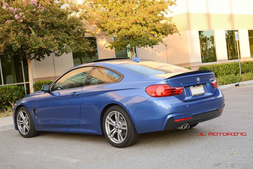 BMW F32 4 Series Performance Style Carbon Fiber Trunk Spoiler - JL Motoring