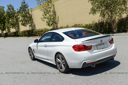 BMW F32 4 Series Performance Style Carbon Fiber Trunk Spoiler - JL Motoring