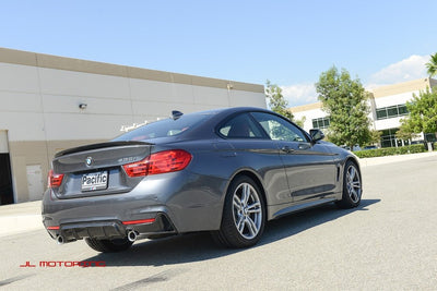 BMW F32 4 Series Performance Style Carbon Fiber Trunk Spoiler - JL Motoring