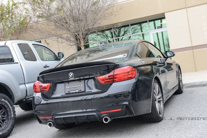 BMW F32 4 Series Performance Style Carbon Fiber Trunk Spoiler - JL Motoring
