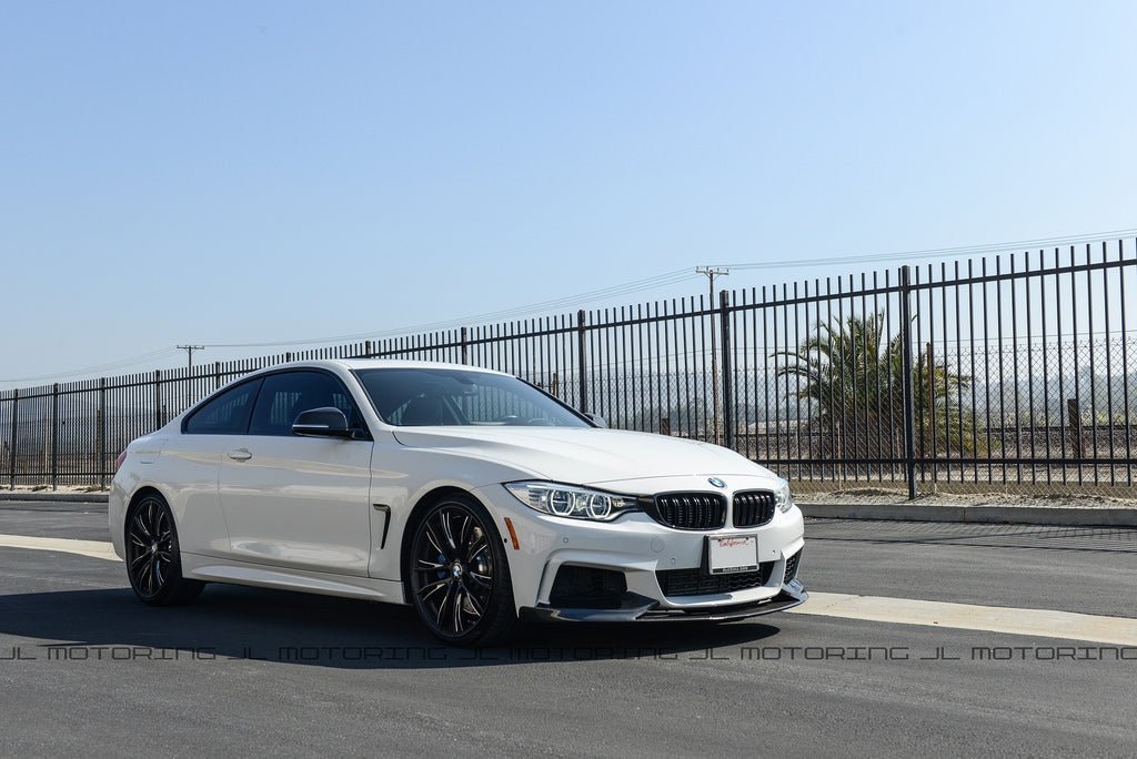 BMW F32 F33 F36 4 Series 428 430 435 440 Carbon Fiber Mirror Covers - JL Motoring