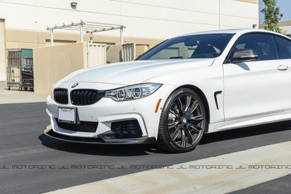 BMW F32 F33 F36 4 Series 428 430 435 440 Carbon Fiber Mirror Covers - JL Motoring