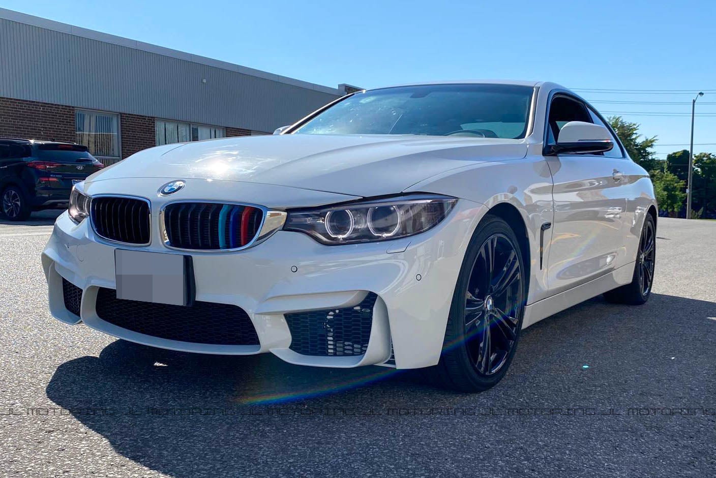 BMW F32 F33 F36 4 Series M4 Style Front Bumper - JL Motoring