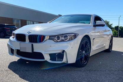 BMW F32 F33 F36 4 Series M4 Style Front Bumper - JL Motoring