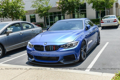 BMW F32 F33 F36 Carbon Fiber Side Skirts - JL Motoring