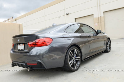 BMW F32 F33 F36 Carbon Fiber Side Skirts - JL Motoring